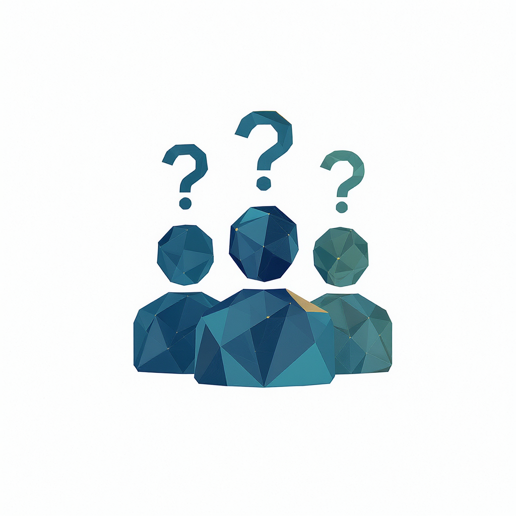 People with question marks